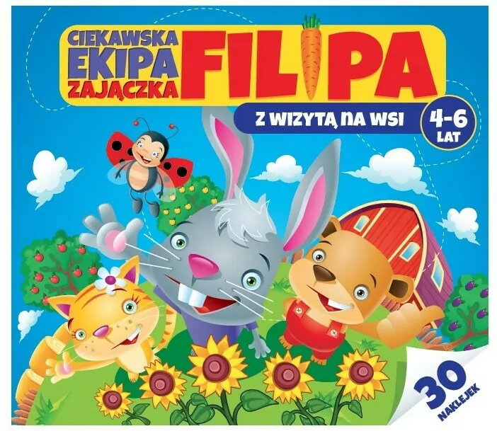 Ciekawska ekipa zajączka Filipa 4-6 lat - tantis.pl