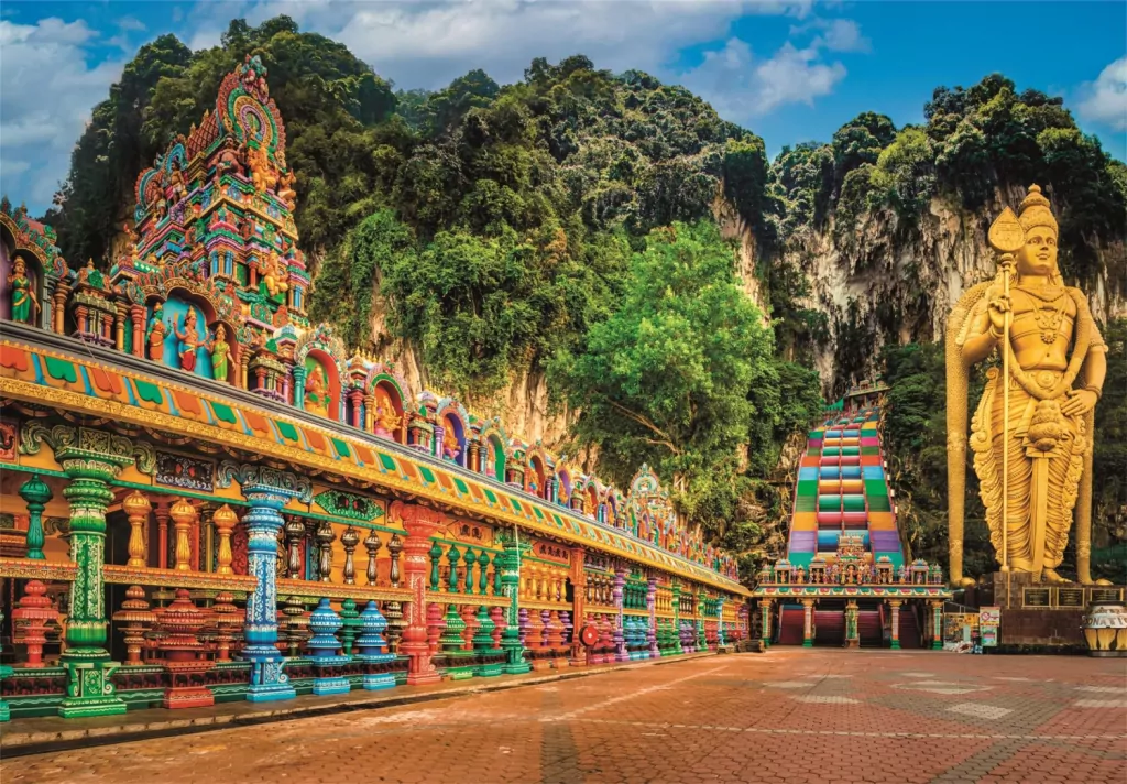 Puzzle 1000 Painted Batu Caves - tantis.pl