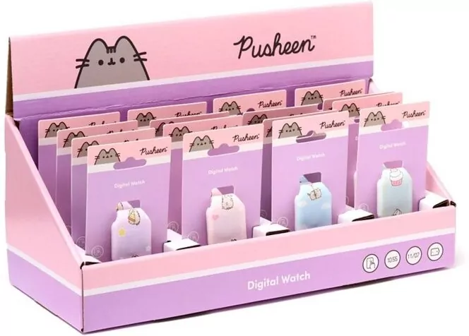 Zegarek cyfrowy silikonowy Pusheen Foodie 1szt.mix WATC26 - tantis.pl
