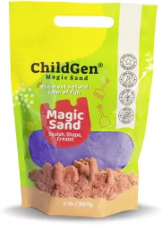 Piasek kinetyczny naturalny fioletowy 907g