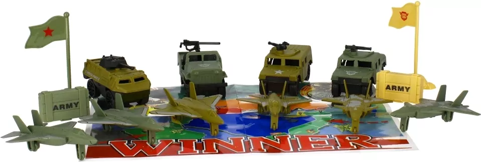 Zestaw Wojsko 17szt 511599 Mega Creative - tantis.pl