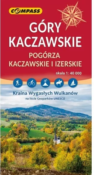 Mapa - Góry Kaczawskie 1:40 000 - tantis.pl