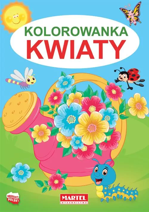 Kolorowanka. Kwiaty - tantis.pl