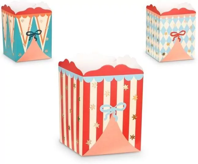 Pudełka na przekąski Cyrk mix - tantis.pl