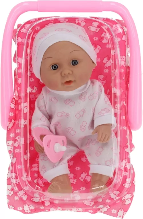 Lalka Nella bobas w nosidełku 20 cm, mix - tantis.pl