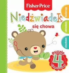 Puzzle Niedźwiadek się chowa. Fisher Price