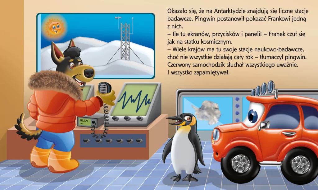 Wyprawa na biegun. Samochodzik Franek - tantis.pl