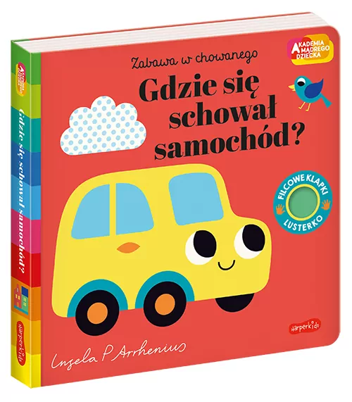Gdzie się schował samochód? Akademia Mądrego Dziecka. Zabawa w chowanego - tantis.pl