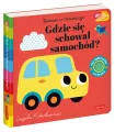 Gdzie się schował samochód? Akademia Mądrego Dziecka. Zabawa w chowanego - tantis.pl