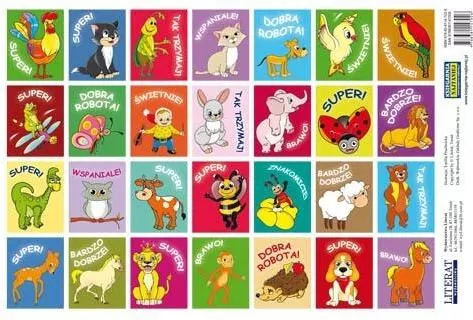 Naklejki motywacyjne Super! - tantis.pl