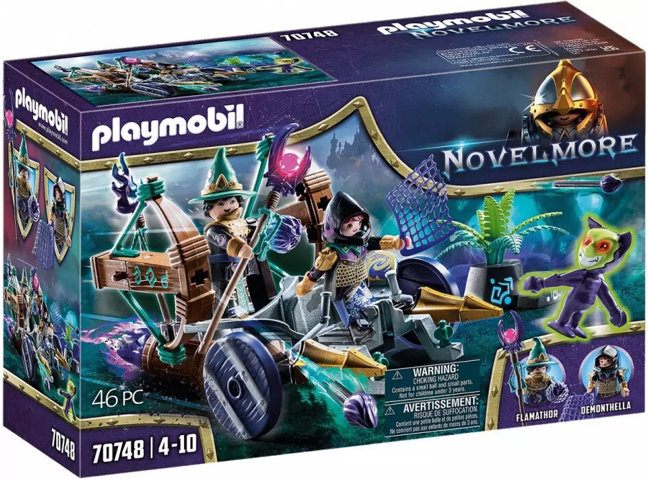 Playmobil. Novelmore Violet Vale. Pojazd do łapania - tantis.pl