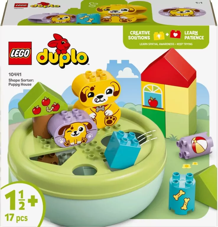 LEGO® Duplo. Sorter kształtów: dom szczeniaczków 10441 - tantis.pl