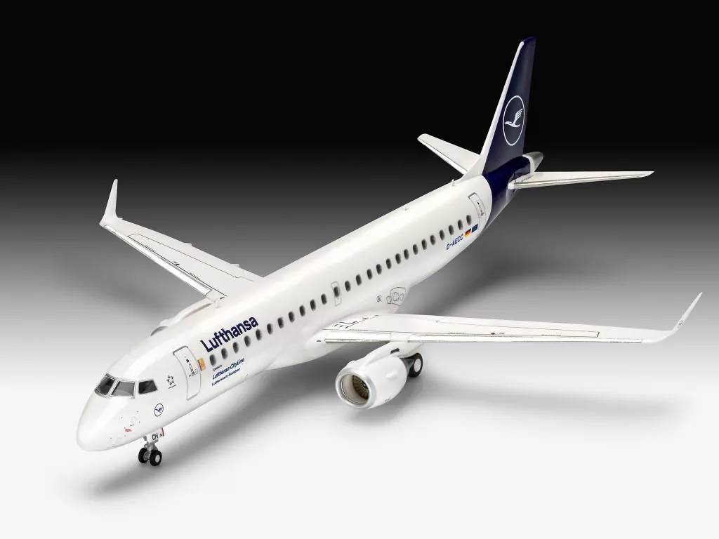 Embraer 190 Lufthansa New Livery. Samolot 1:144 - tantis.pl