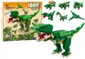 Klocki konstrukcyjne 6w1. Dinozaury, 1000 elementów - tantis.pl