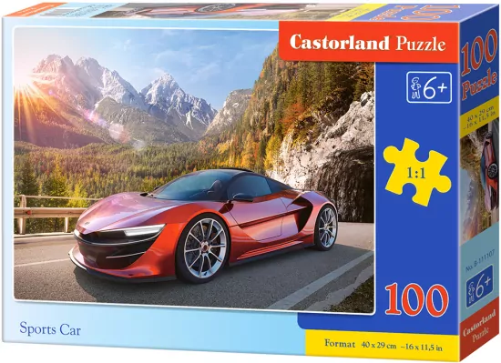 Puzzle 100. Sports Car