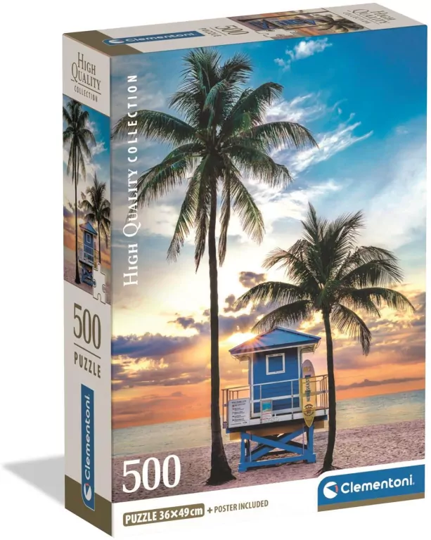 Puzzle 500 Miami Beach, Florida - tantis.pl
