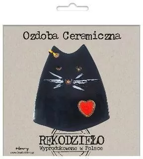 Zawieszka ceramiczna - Kot - tantis.pl