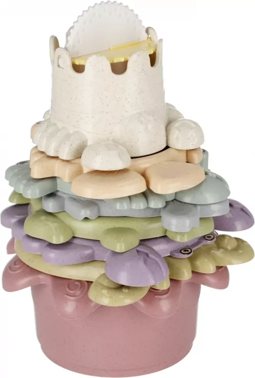 Kubeczki do układania 2w1 wieża BAM BAM - tantis.pl