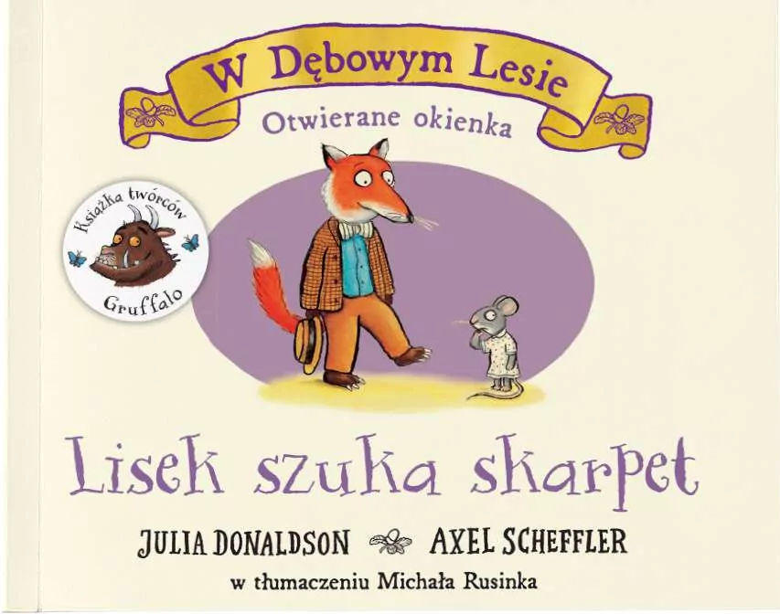 Lisek szuka skarpet. W Dębowym Lesie - tantis.pl