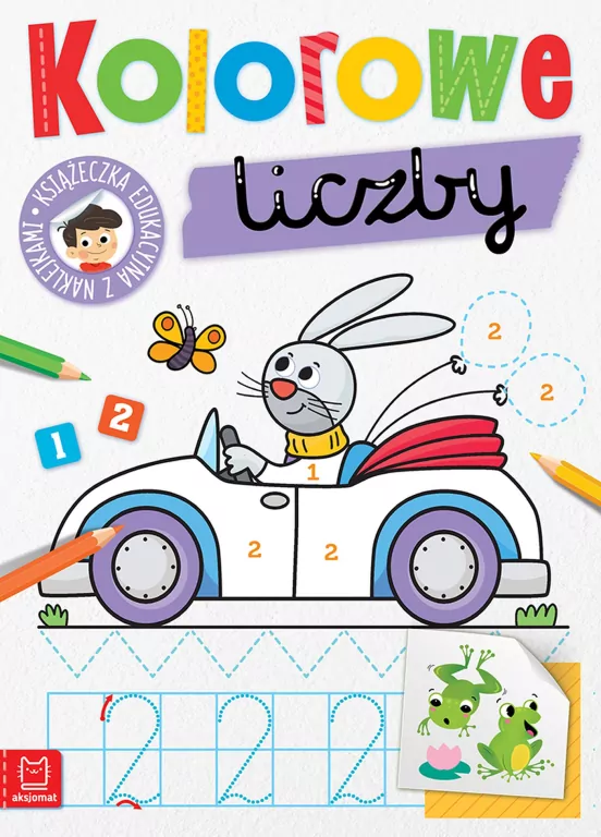 Kolorowe liczby. Edukacyjna książeczka - tantis.pl