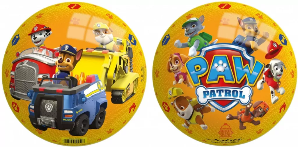 Perłowa piłka Psi Patrol 230 mm - tantis.pl