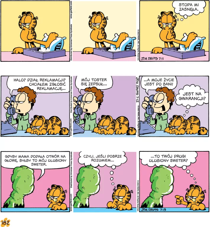 Tłusty koci trójpak. Garfield. Tom 14 - tantis.pl