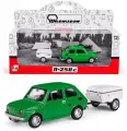 Fiat 126p + przyczepa Niewiadów Krótka zielony - tantis.pl