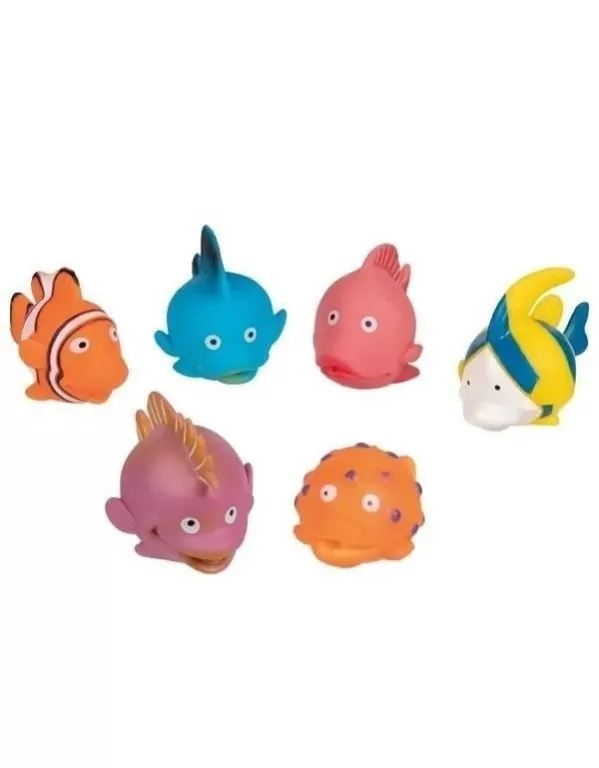 Gumowe zabawki do kąpieli zwierzęta morskie mix - tantis.pl