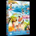 Puzzle 1000 W Wakacyjnym Ferworze TREFL - tantis.pl