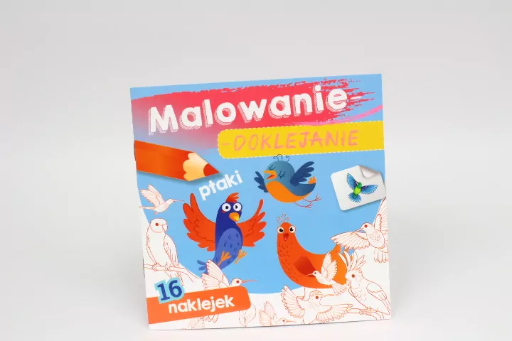 Malowanie-doklejanie. Ptaki - tantis.pl