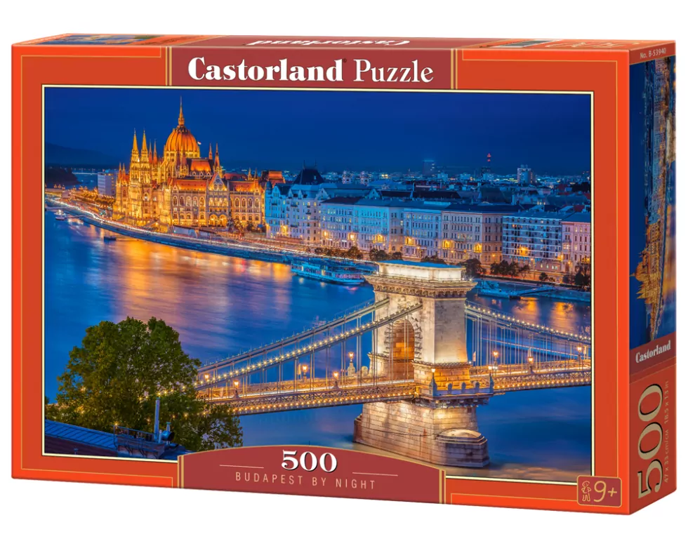 Puzzle 500. Budapest by Night. 53940 - tantis.pl
