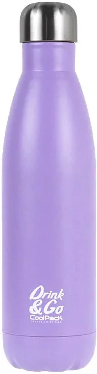 Bidon termiczny metalowy Coolpack Pastel fiolet - tantis.pl