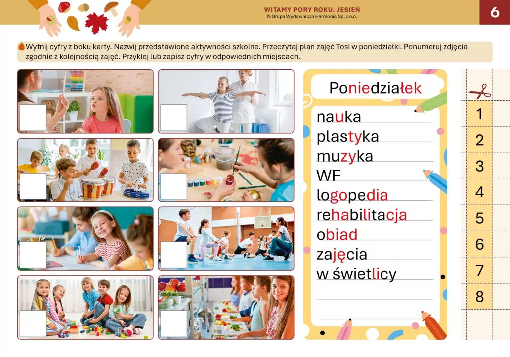 Witamy pory roku. Jesień. Materiały dla uczniów z. - tantis.pl