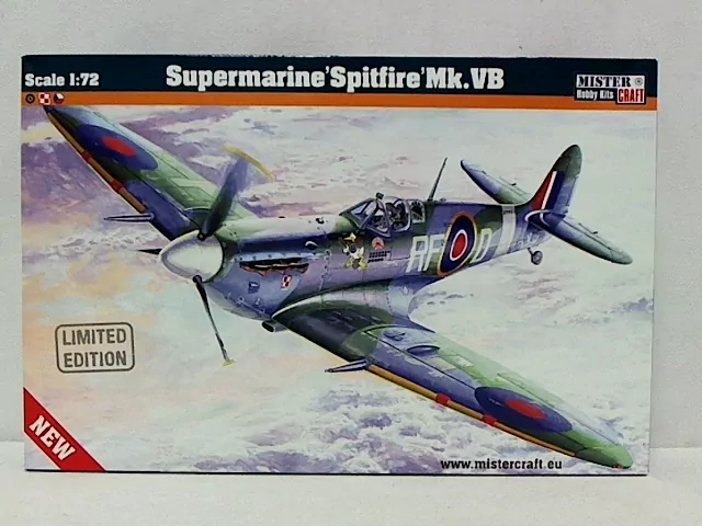 Model samolotu do sklejania Spitfire Mk.VB 303 Squadron 1:72 D-203 - tantis.pl