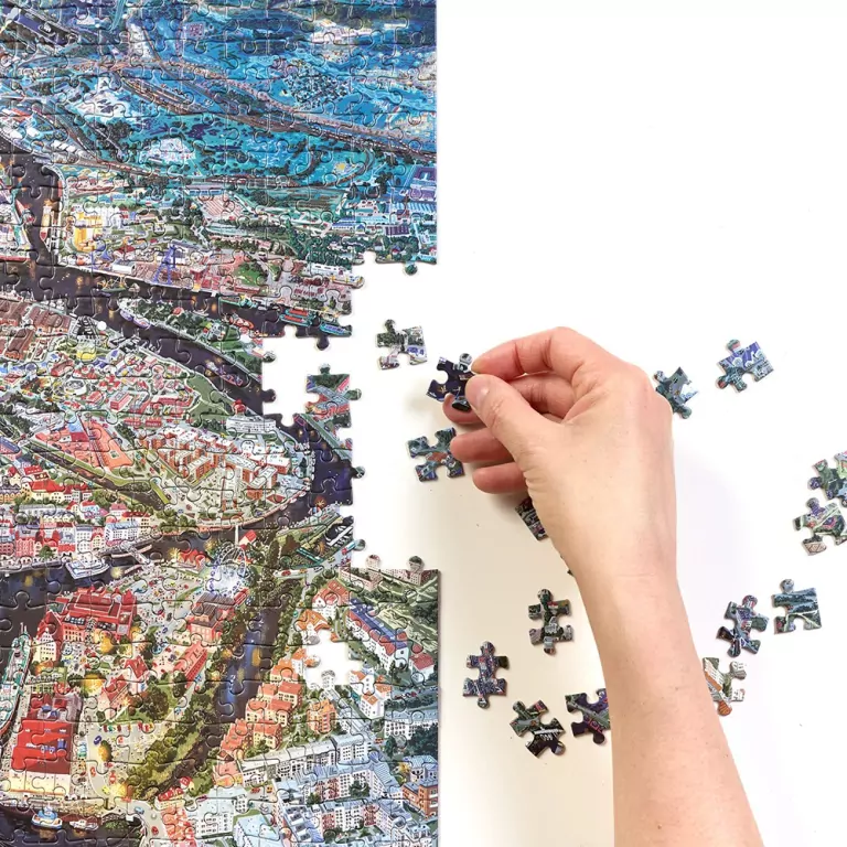 CzuCzu. Puzzlove. Miasto Gdańsk. 1000 el. - tantis.pl