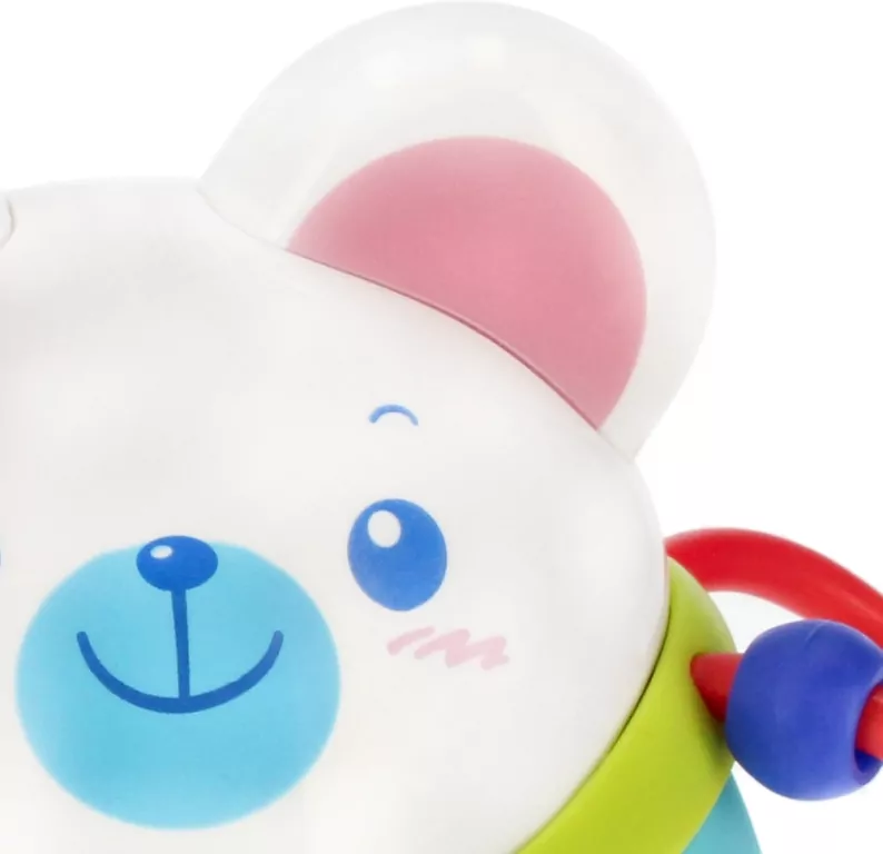 Bam Bam. Kula gumowa z grzechotką - tantis.pl