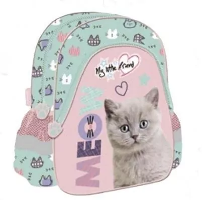 Plecak przedszkolny D1 My Little Friend  Fluffy Kitty - tantis.pl