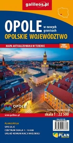 Opole. Województwo opolskie. Mapa 1: 22 500 - tantis.pl