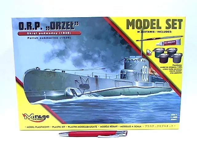 Okręt podwodny ORP "ORZEŁ". Model - tantis.pl