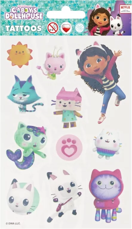 Tatuaże Koci domek Gabi - tantis.pl