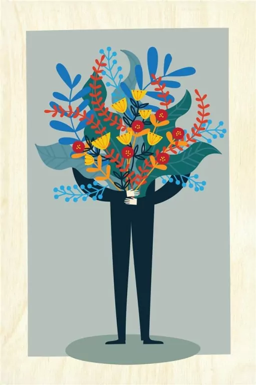 Drewniana kartka Ślubna - tantis.pl