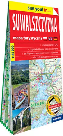 Suwalszczyzna. Mapa turystyczna 1:85 000 - tantis.pl