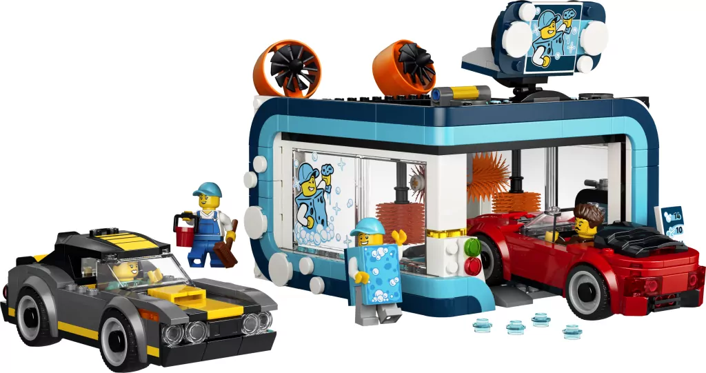 LEGO® Automatyczna myjnia samochodowa 60497 - tantis.pl