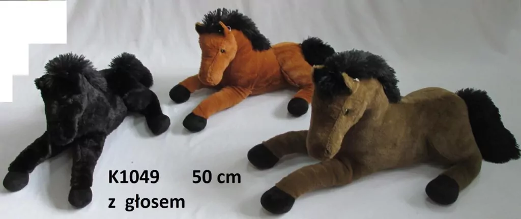 Koń z głosem 50cm MIX - tantis.pl