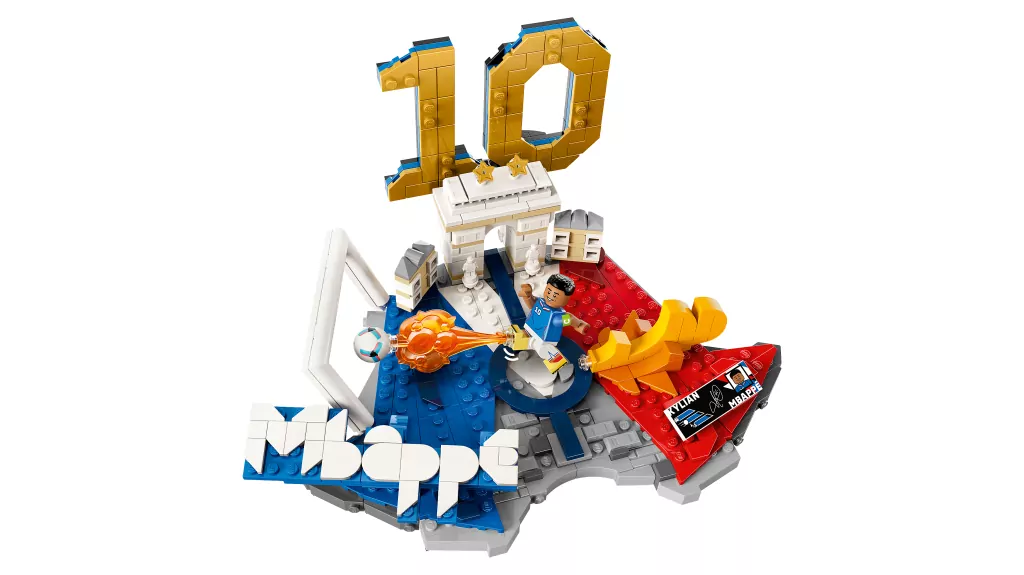 LEGO® Kylian Mbappé — piłkarskie momenty 43013 - tantis.pl