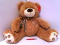 Miś Bobby 43/65cm miodowy 13763 - tantis.pl