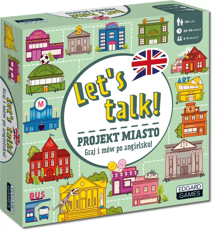 Let's talk! Projekt miasto. Graj i mów po angielsku - tantis.pl