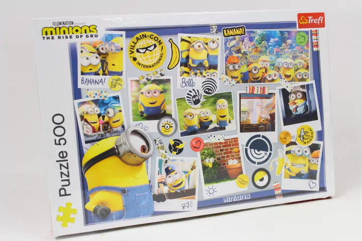 Puzzle 500. Minionki. Zwariowana kolekcja zdjęć - tantis.pl