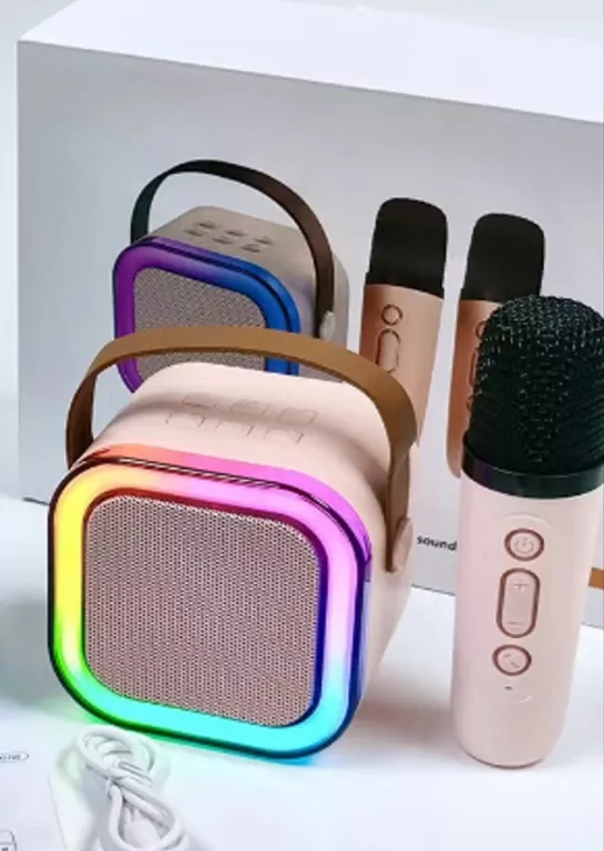 Zestaw Karaoke Głośnik i mikrofon WIFI - tantis.pl