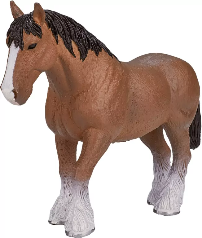 Figurka Koń Szkocki Clydesdale Gniady - tantis.pl